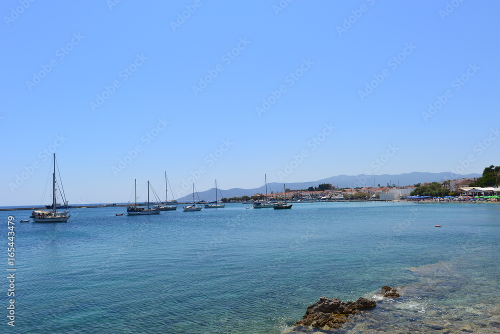 Yachthafen Pythagorio auf Samos in der Ostägäis - Griechenland 