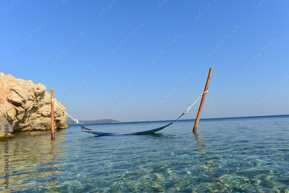 Hängematte im Meer
Insel Samos Ostägäis - Griechenland 