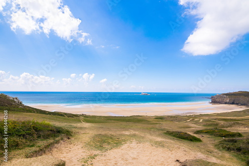 Traveling around Britanny, Beach Anse du Pen Hat, Crozon Peninsula, Britanny, France, Europe © Mada_cris