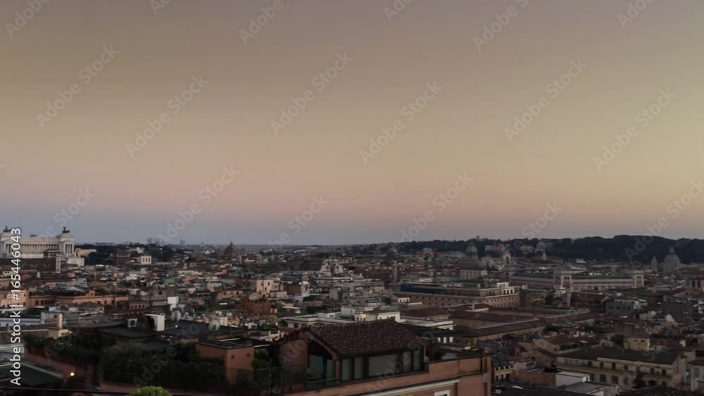 panoramica di roma panoramica di roma