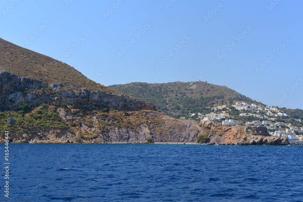 Insel Kalymnos in der Ostägäis 
