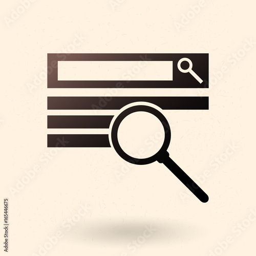 Vector Single SEO Icon.