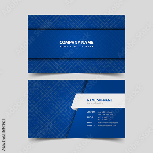 Company Business Card Design Template.