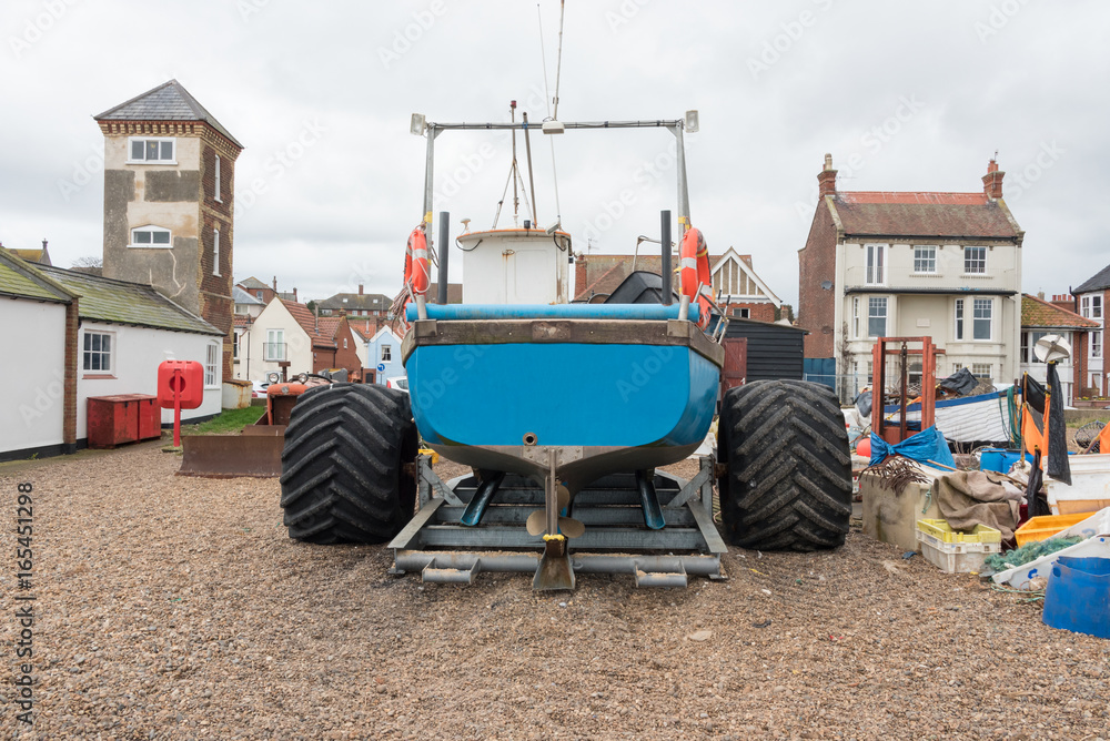Fishing Boat and Trailer
