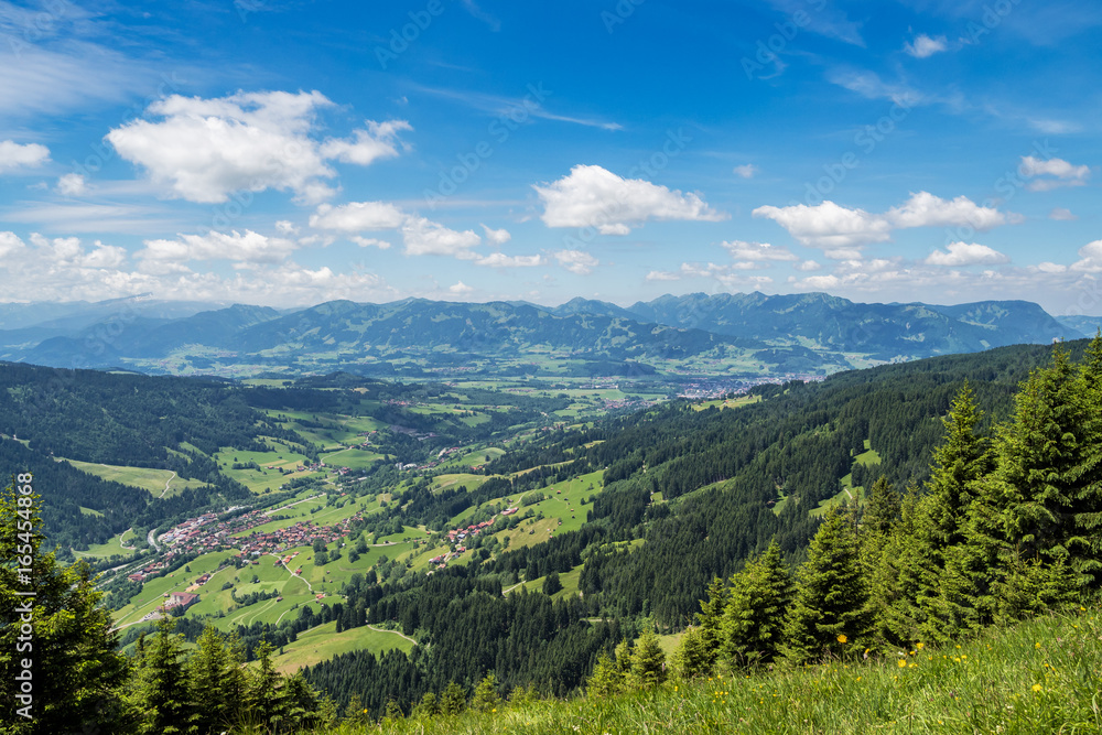 Fototapeta premium Bayern - Allgäu - Bad Hindelang