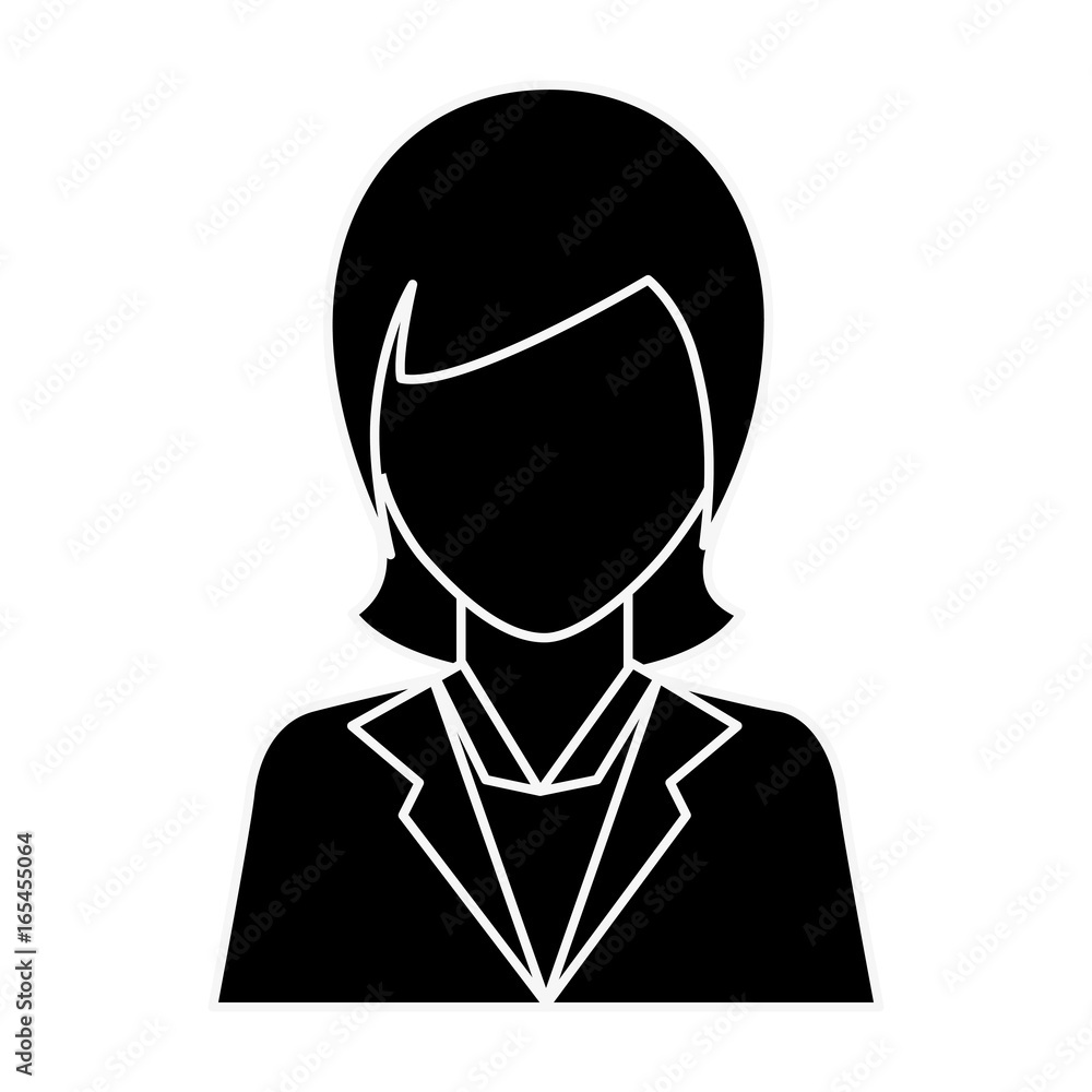 Business woman cartoon