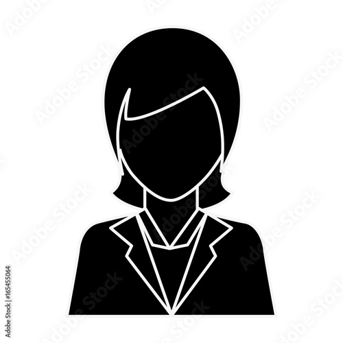 Business woman cartoon