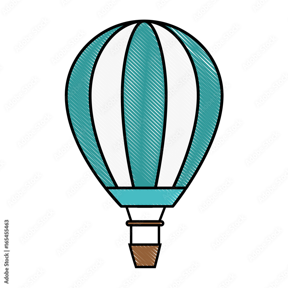 Fototapeta premium air balloon icon