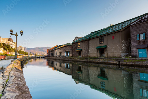 Otaru canal and building warehouse © Blanscape