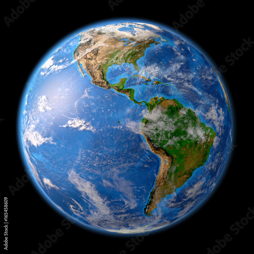 Fototapeta Naklejka Na Ścianę i Meble -  Planet Earth in high resolution