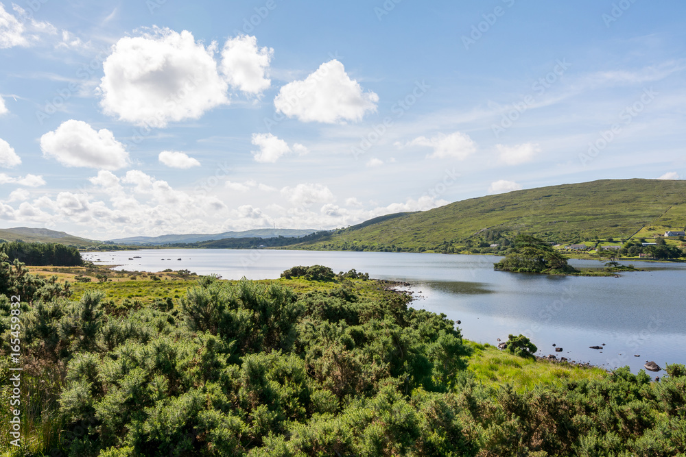 Landascapes of Ireland. Connemara in Galway county