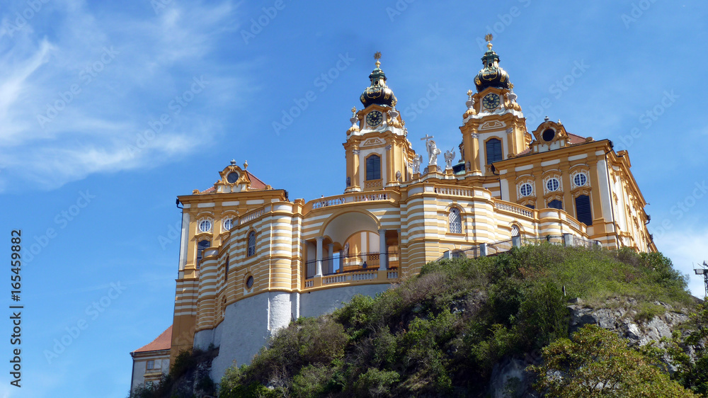 Kloster und Benediktinerkloster Stift Melk in der Wachau in Niederösterreich Österreich
