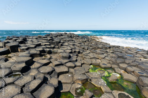 Landascapes of Ireland. Giant's Causeway, Northern Ireland photo