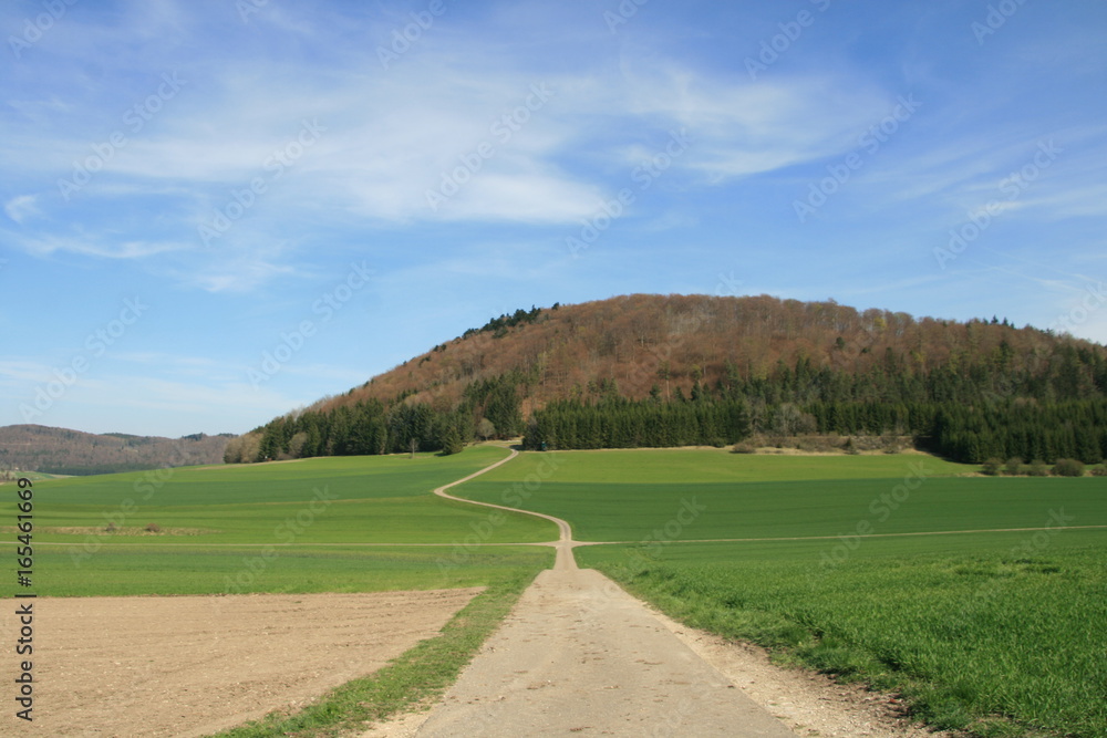 Schwäbische Alb in Süddeutschland
