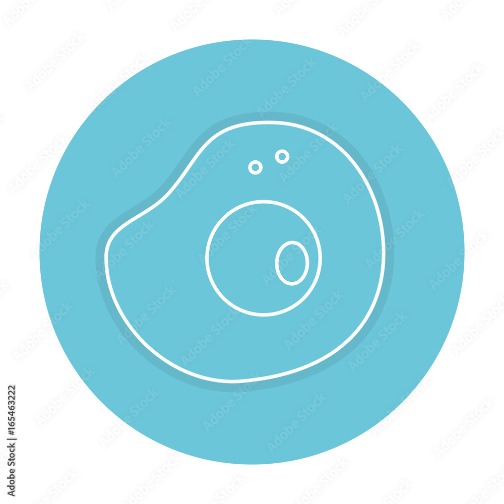 egg fried isolated icon vector illustration design egg fried isolated icon vector illustration design