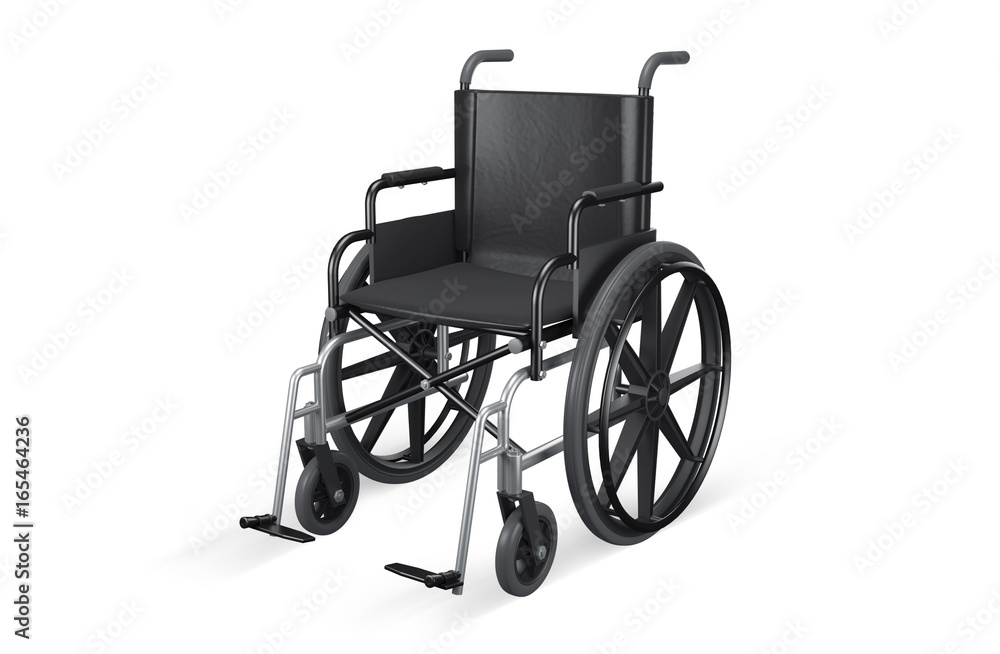 Fototapeta premium Wheelchair Isolated