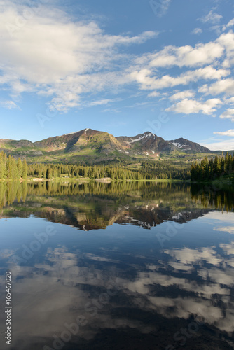 Morning Mountain Reflection © cbdusty