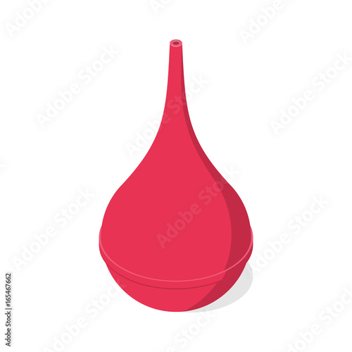 Red rubber enema