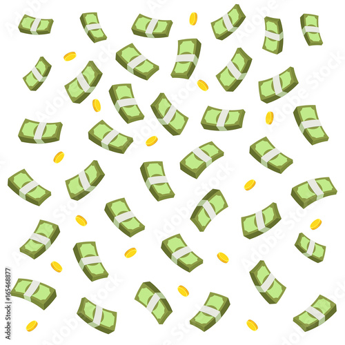 Concept of big money.