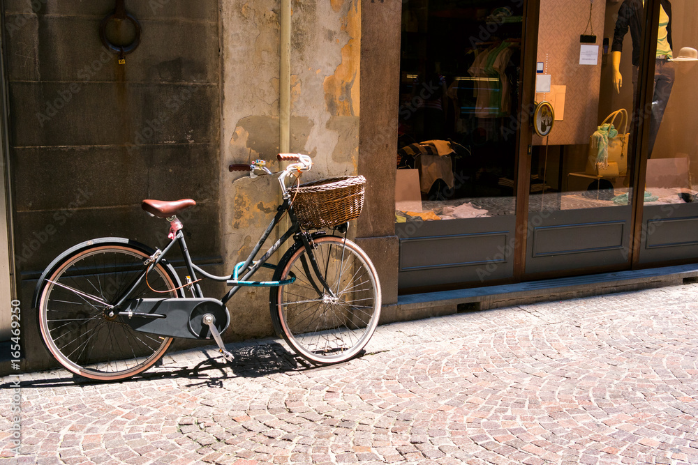 Old streets of Lucca, Italy