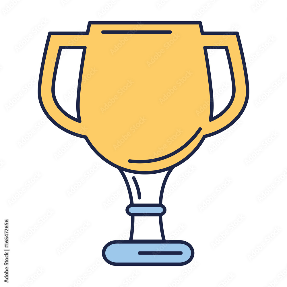 trophy cup isolated icon vector illustration design trophy cup isolated icon vector illustration design