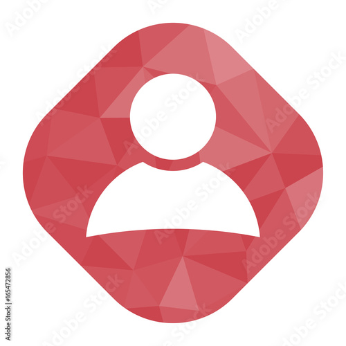 geometrischer Icon - Person