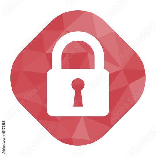 geometrischer Icon - Schloss