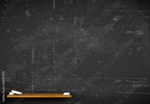 Chalkboard - School illustration background