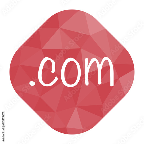 geometrischer Icon - com Domain URL