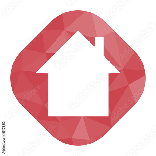 geometrischer Icon - Haus Immobilie