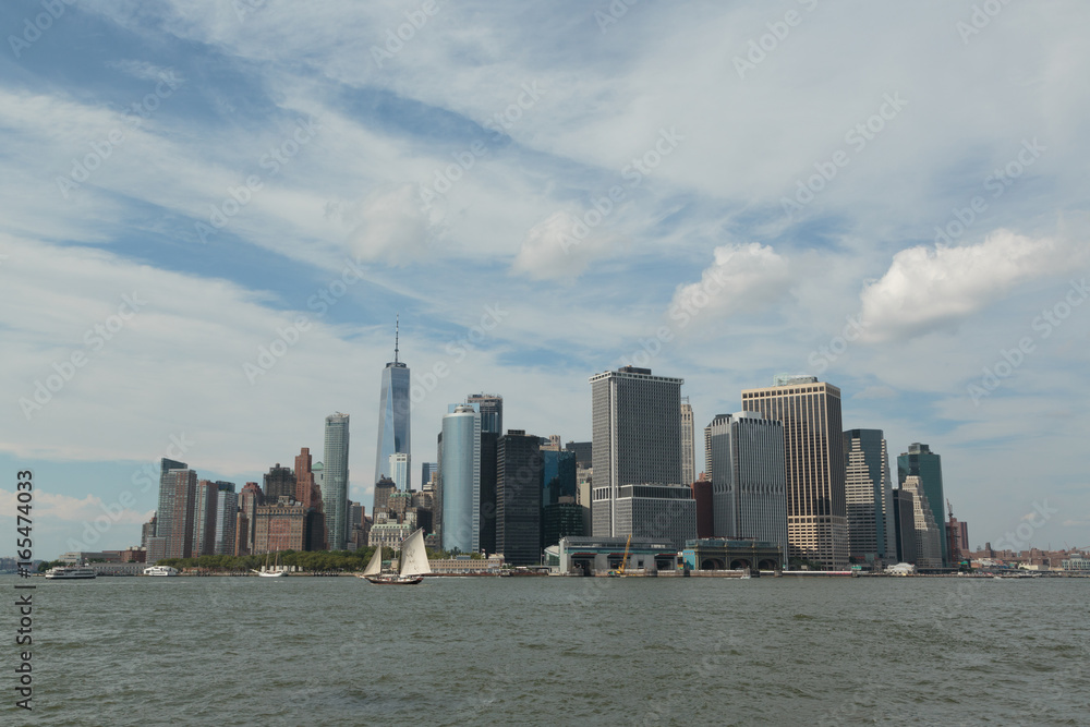 Obraz premium The Manhattan Skyline