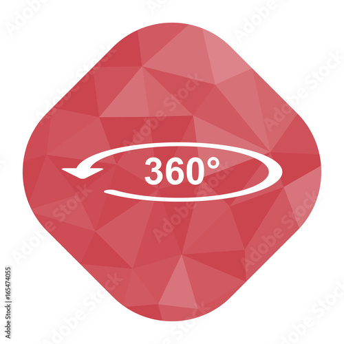 geometrischer Icon - 360 Grad VR