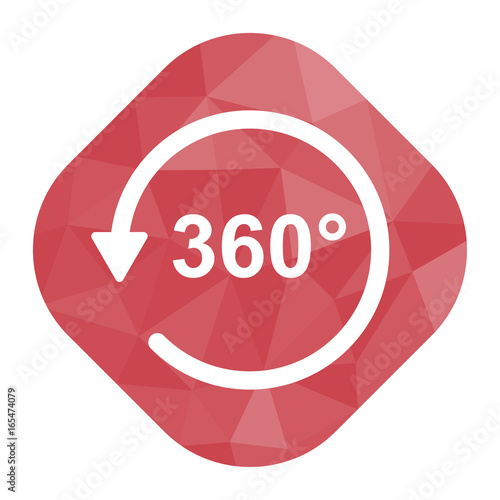 geometrischer Icon - 360 Grad Panorama