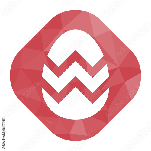 geometrischer Icon - Osterei