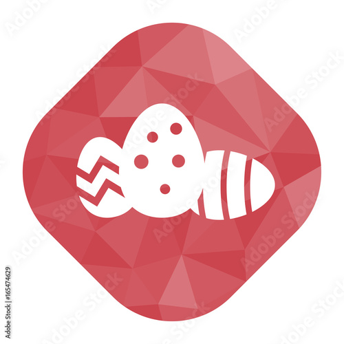 geometrischer Icon - Osternest