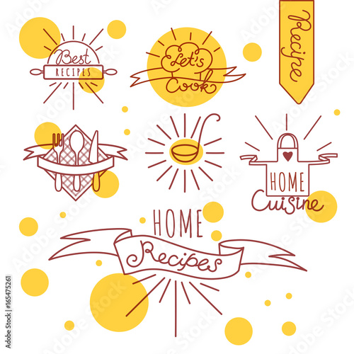 Cooking Badges Set