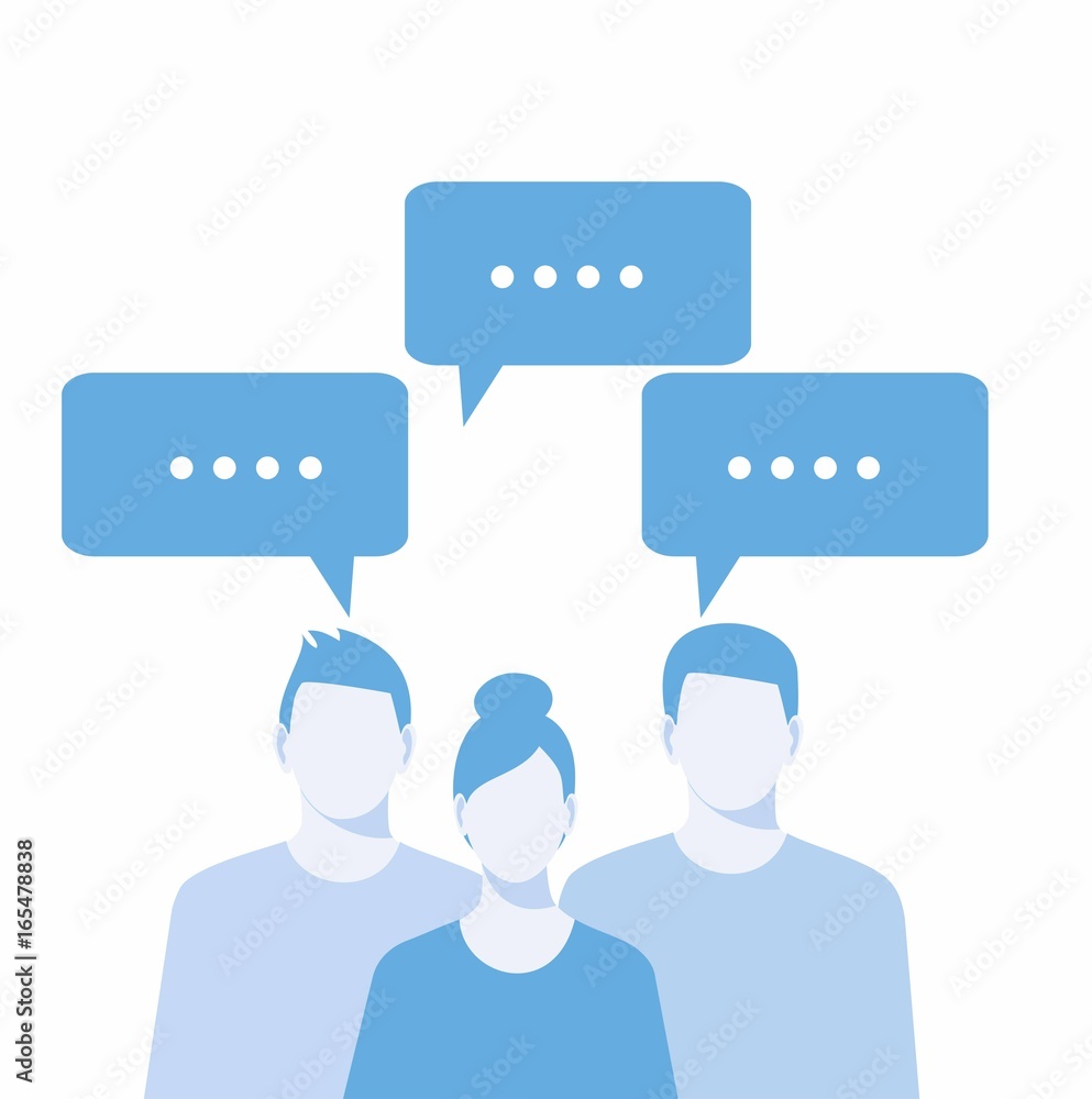 Business team. Business people and speech bubble. Business team. Business people and speech bubble.