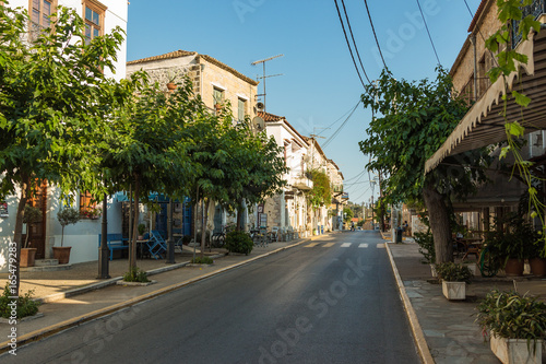 On the street of Kardamyli, Messenia, Peloponnese, Greece © umike_foto