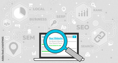 Search Engine Optimization Concept