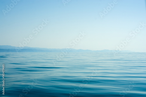 Inviting view of the sea and sky