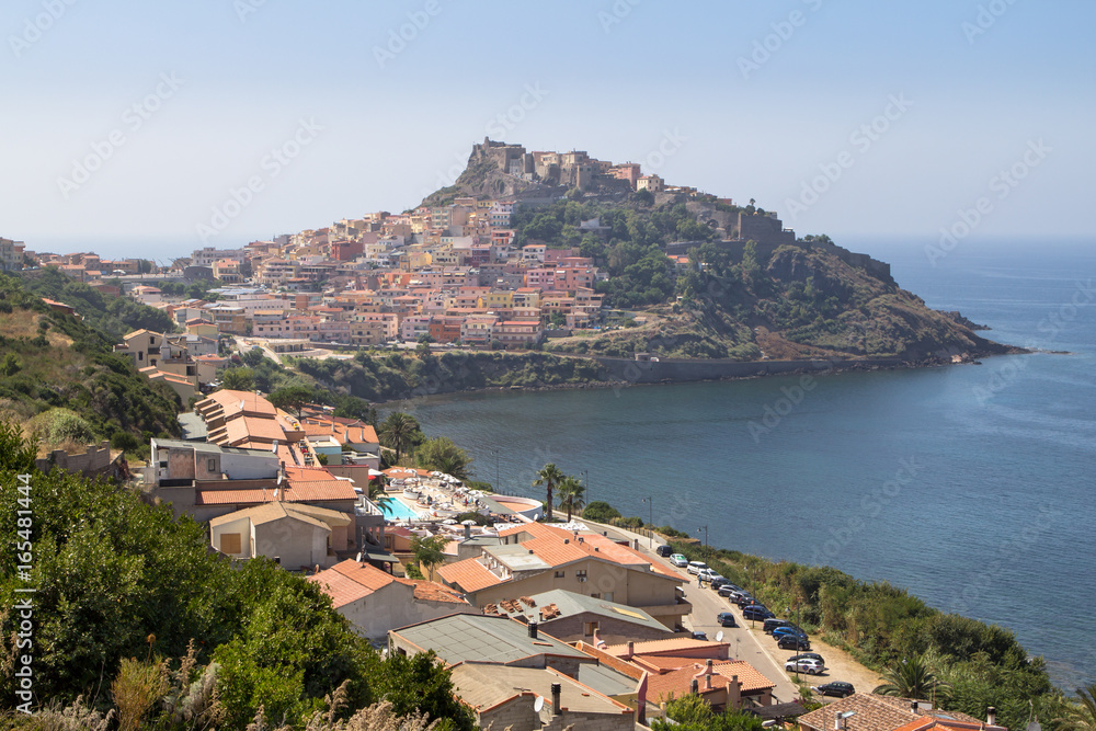 Medieval town Castelsardo, Sardinia, Italy