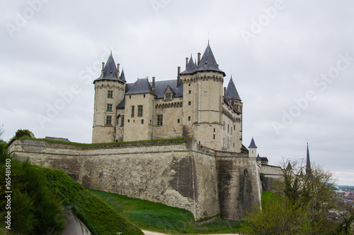 Beautiful old castle in France