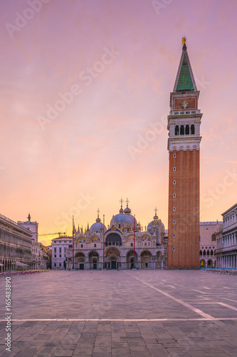 San Marco square with Saint Mark's Basilica © f11photo