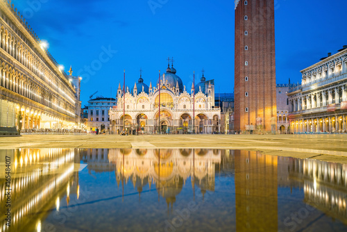 San Marco square with Saint Mark's Basilica