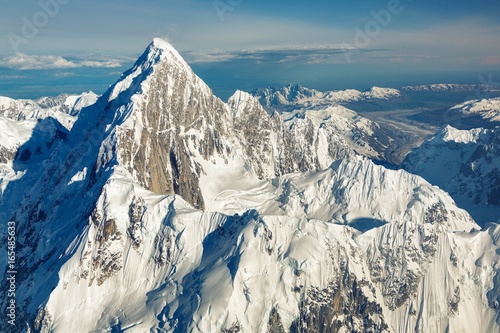 Mt Denali / Mt McKinley at 6190m in Alaska