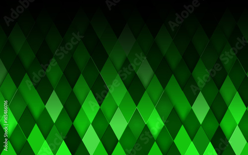 Wallpaper Mural Abstract rhombus green background. Vector Illustration Torontodigital.ca