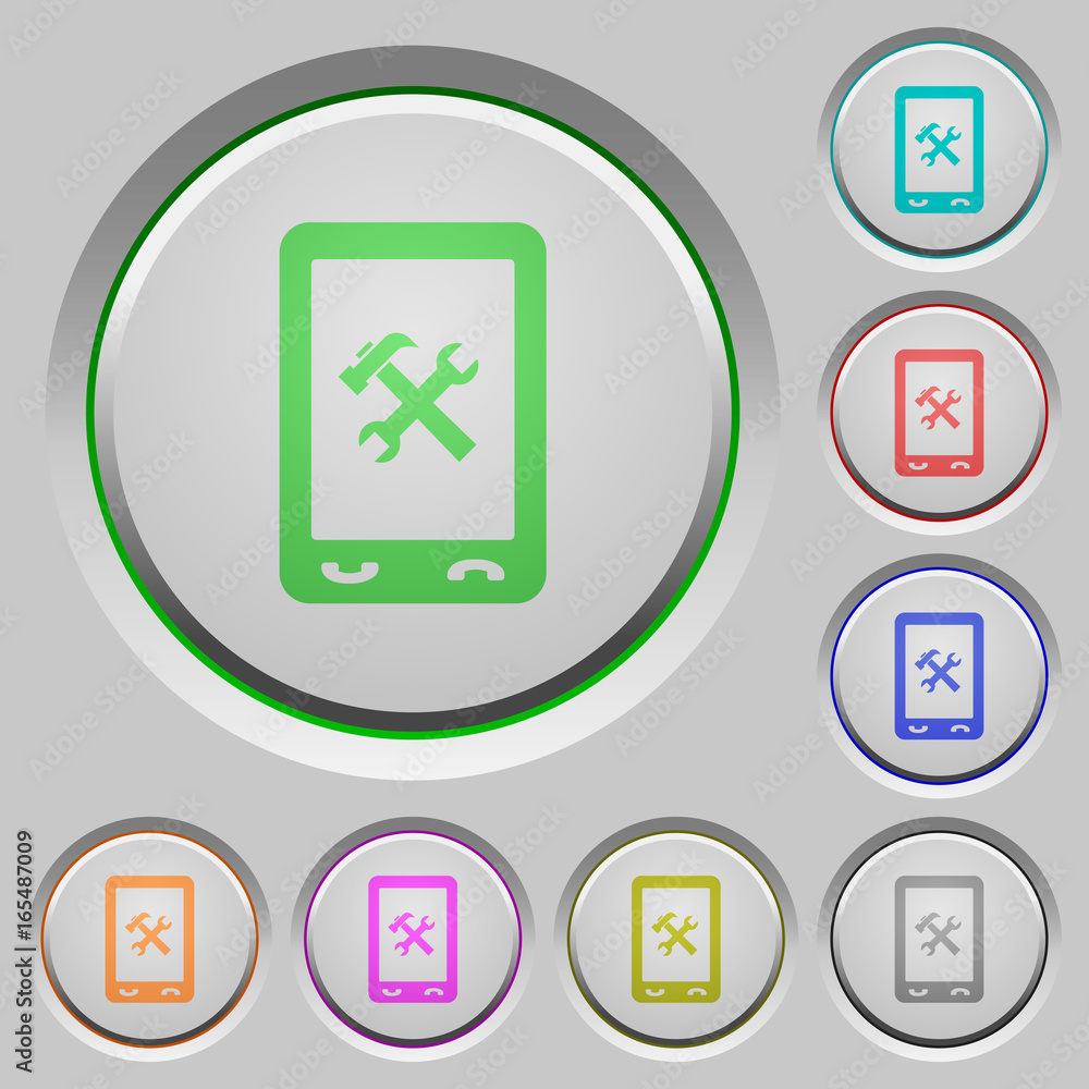Mobile maintenance push buttons Mobile maintenance push buttons
