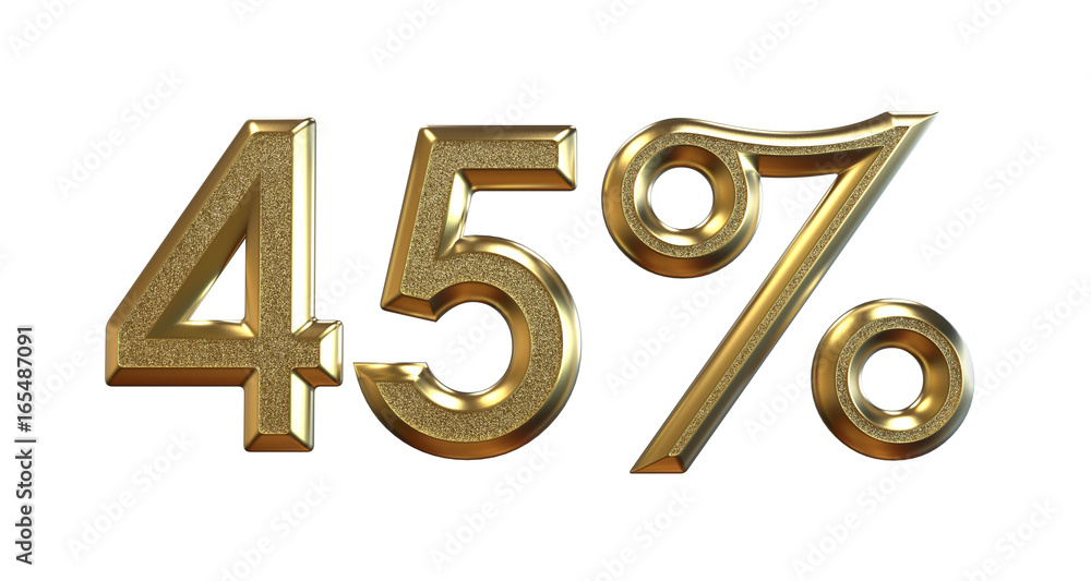 3d rendering. 45 Percent Discount 3d Sign on White Background, Special Offer 45% Discount Tag, Sale Up to 45 Percent Off, Sale Symbol, Special Offer Label, Sticker, Tag, Banner, Advertising, Badge 3d rendering. 45 Percent Discount 3d Sign on White Background, Special Offer 45% Discount Tag, Sale Up to 45 Percent Off, Sale Symbol, Special Offer Label, Sticker, Tag, Banner, Advertising, Badge