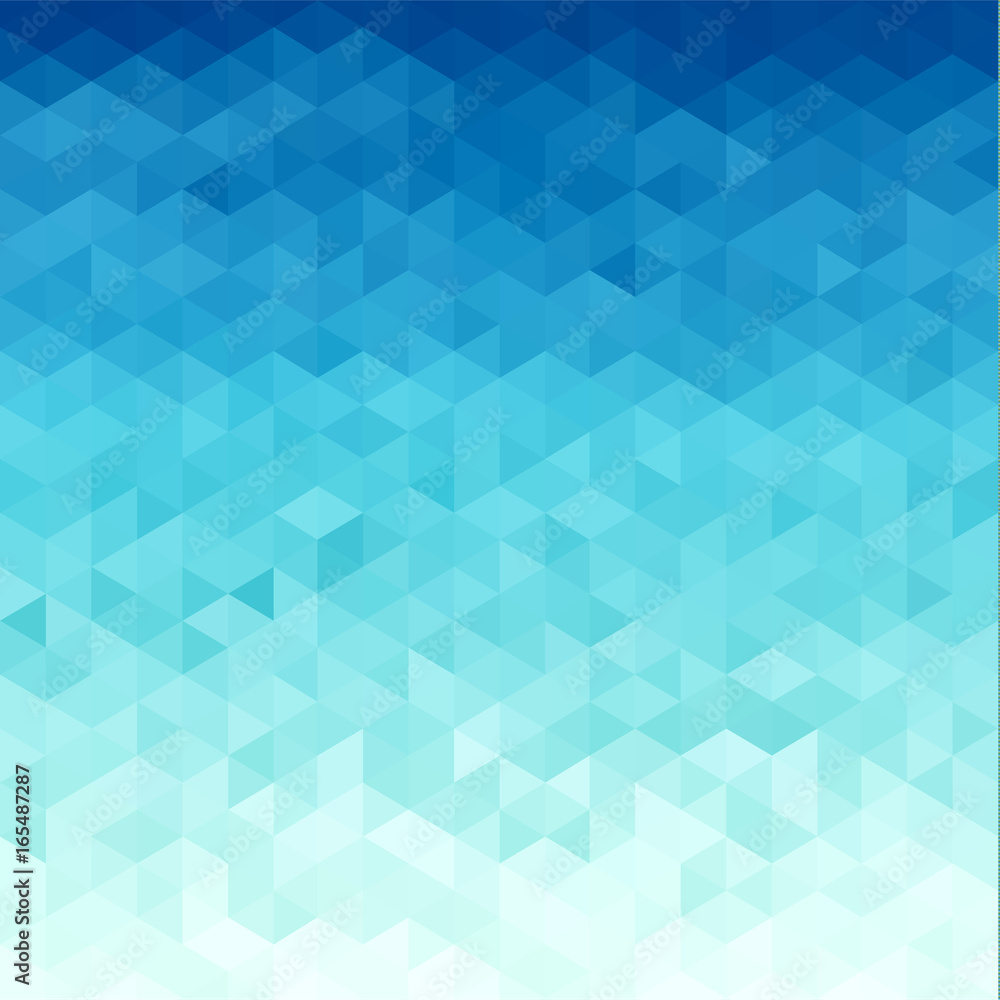 Abstract water triangular pattern - eps10 vector illustration. Geometric blue background Abstract water triangular pattern - eps10 vector illustration. Geometric blue background