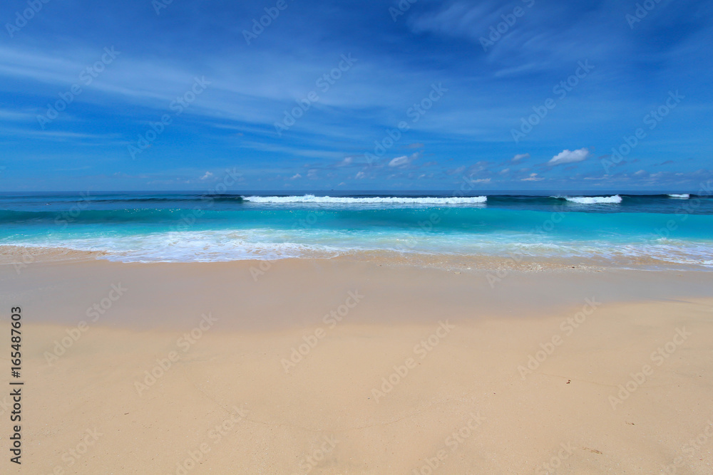 Bali blue beach